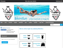 Tablet Screenshot of bikinifun.nl